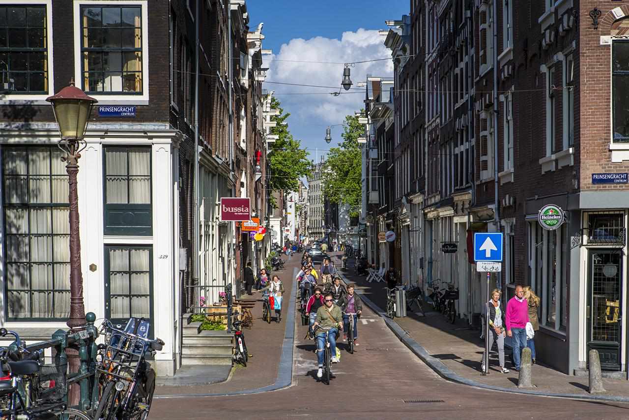 Safe cycling in Amsterdam